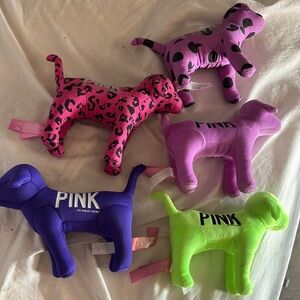 Victoria's Secret PINK Dog Plush Set